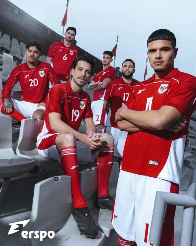 
					Timnas Indonesia Luncurkan Kostum Baru, Netizen Malaysia Iri dan Mengagumi