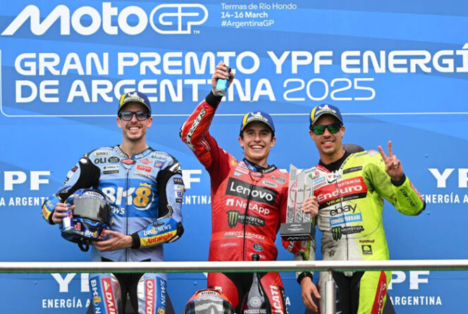 
					Duo Márquez Kuasai Sirkuit Argentina
