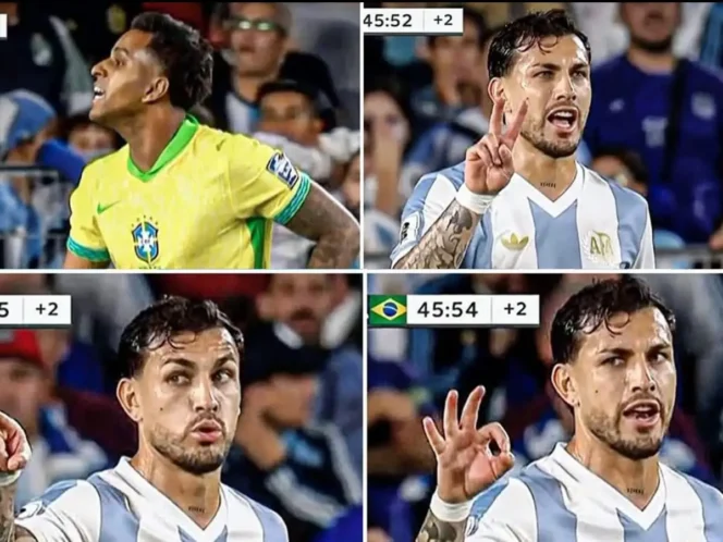 
					Rodrygo dan Paredes Saling Ejek di Tengah Kemenangan Argentina atas Brasil