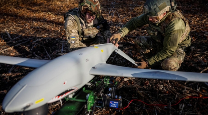 
					Drone perang Ukraina.