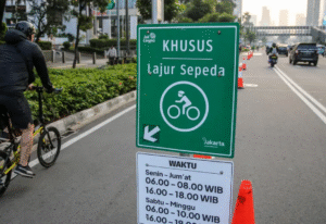 Pesepeda Tewas di Depan Kedutaan Jepang, Gubernur akan Tertibkan