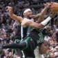 Jaylen Brown, saat mengantar Celtics ke semifinal NBA 2025.