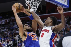 Towns dan Brunson Antar Knicks Kembali Unggul atas Pistons