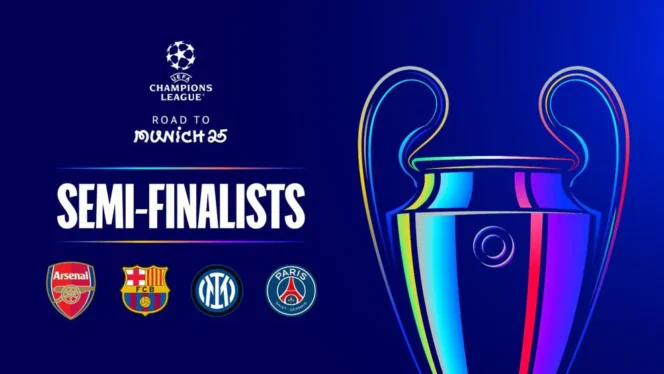 
					Empat Tim yang Lolos Semifinal Liga Champions 2025, Ini Faktanya