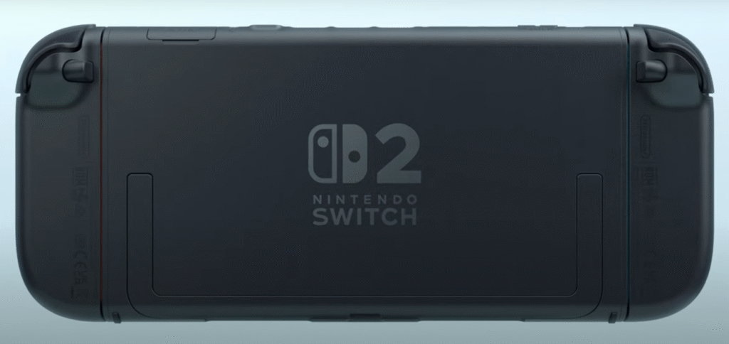 Nintendo Switch 2 tampak belakang