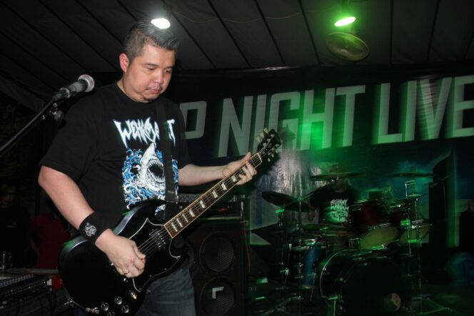 
					Ricky Siahaan, gitaris Seringai