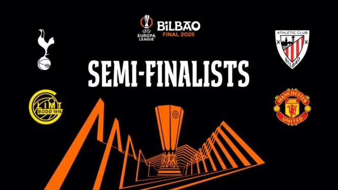 
					Road to Bilbao, Berikut Empat Tim yang Akan Berlaga di Semifinal Liga Eropa 2025