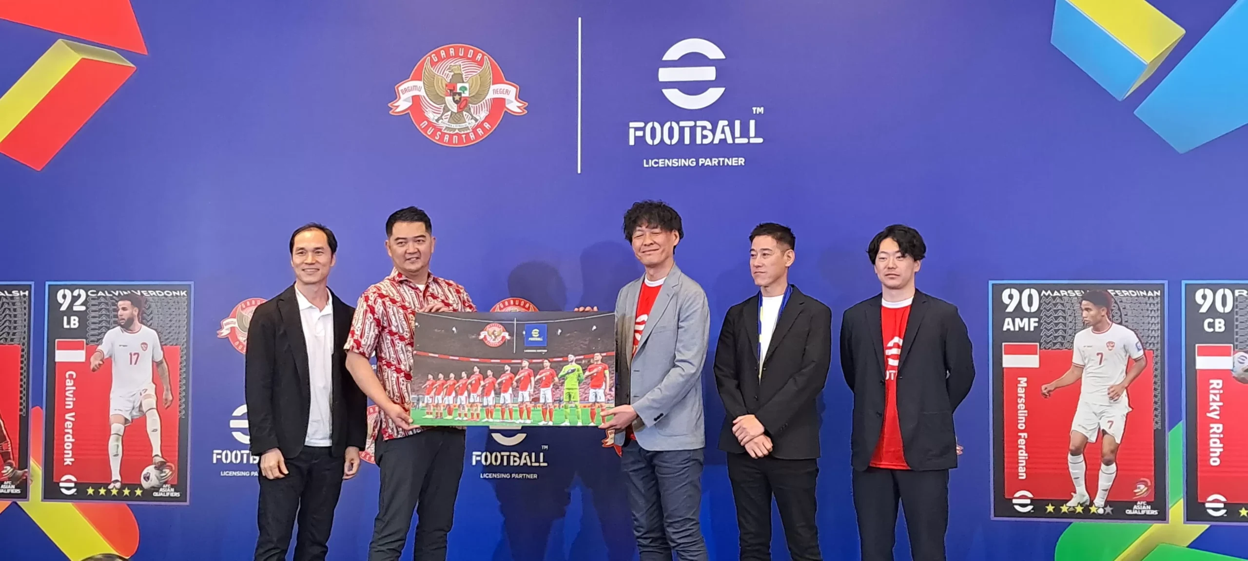 Bukan Editan Lagi! Timnas Indonesia Kini Hadir Resmi di Game eFootball
