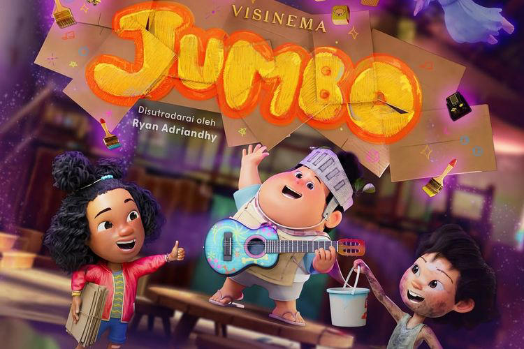 Film animasi Jumbo menjadi film Indonesia terlaris ketiga sepanjang masa.