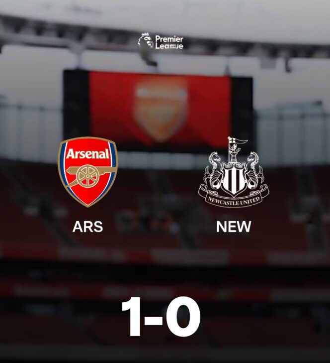 
					Arsenal berhasil mengunci posisi runner-up di Liga Premier 2025, setelah menang tipis atas Newcastle United. 18 Mei 2025.