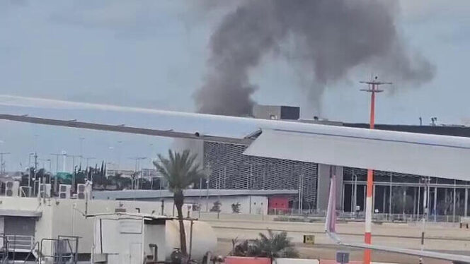
					Rudal Houthi Jatuh Dekat Bandara Ben Gurion, 6 Orang Terluka