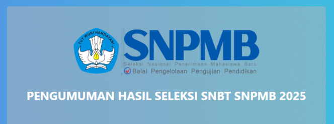
					Tangkapan layar website SNPMB, pengumuman hasil SNBT 2025.