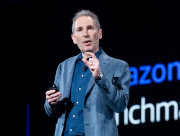 Andy Jassy, CEO Amazon. (foto: Noah Berger)