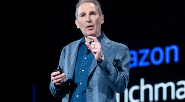 Andy Jassy, CEO Amazon. (foto: Noah Berger)