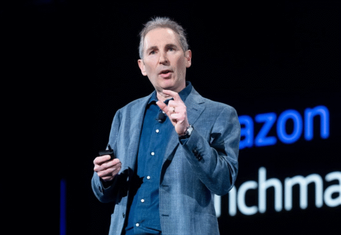 
					Andy Jassy, CEO Amazon. (foto: Noah Berger)