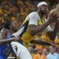 Oklahoma City Thunder bangkit kalahkan Pacers 111-104 di game 4 Final NBA. Gilgeous-Alexander cetak 35 poin. Kini kedudukan imbang 2-2.
