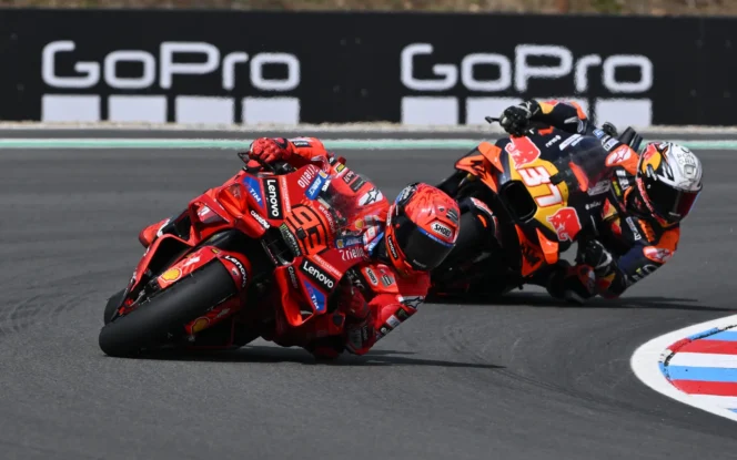 
					Marc Marquez Menang Sprint Brno, KTM Tempatkan Dua Pembalap di Podium