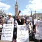 Sebanyak 474 orang demonstran Pro-Palestina ditangkap kepolisian London. Aksi unjuk rasa untuk mendukung kelompok Palestine Action.