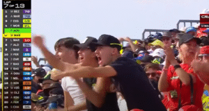 Sprint MotoGP San Marino: Marc Marquez Crash, Fans VR46 Bersorak