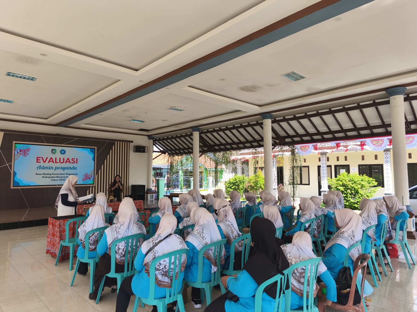 Evaluasi Admin Posyandu Desa Gladag, Wujud Komitmen Tingkatkan Kualitas Layanan Kesehatan