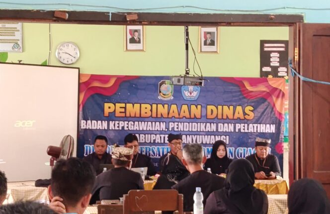 
					BKPP Kabupaten Banyuwangi Laksanakan Pembinaan Kepegawaian di Korwilkersatdik Kecamatan Glagah