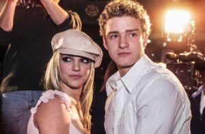Britney Spears saat masih bersama dengan Justin Timberlake pada tahun 2002.