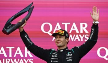 George Russell menjuarai F1 GP Azerbaijan setelah mengalahkan Max Verstappen