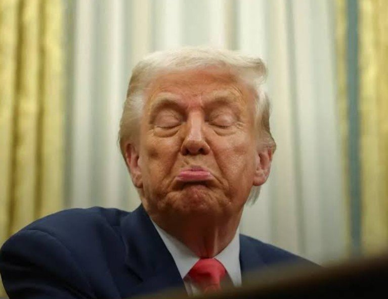 Donald Trump menjadi salah satu politisi AS yang kerap menggunakan bahasa informal dan kasar dalam pernyataan publik. (Thread)