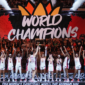 AS juara dunia basket putri lima kali beruntun setelah mengalahkan Perancis 97-79 di final Piala Dunia Basket Putri 2026.