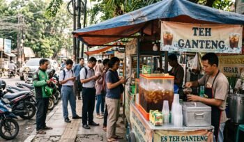 es teh Rp3.000 bisa dijual 8 kali lebih mahal di kafe