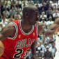Jersey merah Michael Jordan yang dikenakan pada Final NBA 1998 bersama Chicago Bulls dan terjual seharga 14 juta dollar AS