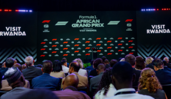 Ilustrasi sirkuit Formula 1 (F1) Rwanda yang direncanakan menjadi lokasi Grand Prix (GP) di Afrika pada awal dekade 2030-an.