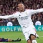 Jose Mourinho merayakan kemenangan Real Madrid atas Barcelona dalam laga El Clasico