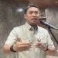 Kepala Badan Gizi Nasional Sudaryono saat menyampaikan temuan dugaan jual-beli titik dapur program Makan Bergizi Gratis.